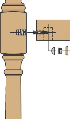 Flush Handrail Mounting Kit