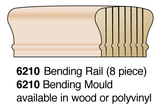 2-5/8" 8-Pc Bending Handrail