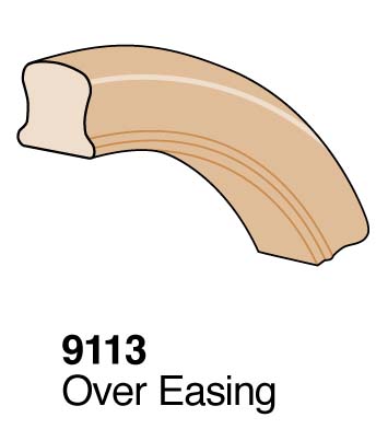 9113 Over Easing Stair Fitting for 9100 Handrail